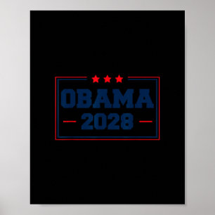 Poster Obama Para Presidente 2028 Voto Eleição Barak Obam