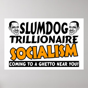 Poster Obama: Trillionário de Slumdog