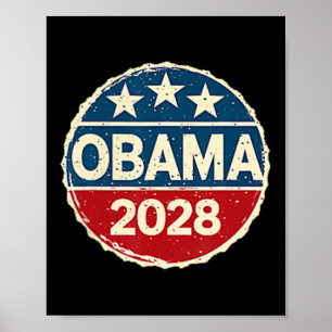 Poster Obama Vintage Presidente 2028 Obama _30