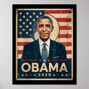 Poster Obama Vintage Presidente 2028 Obama 6