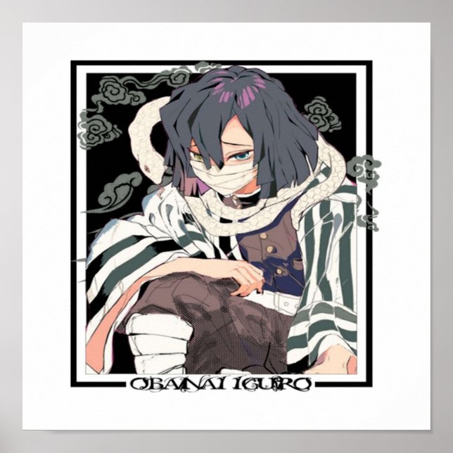 Poster Obanai Iguro (Frente)