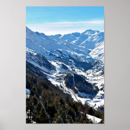Poster Obergurgl Hochgurgl Tirol Alps Austríacos