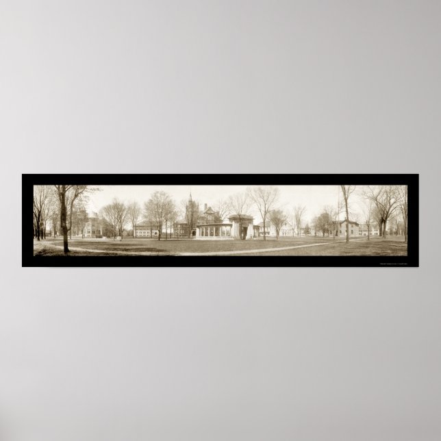 Poster Oberlin College, Ohio, Foto 1909 (Frente)