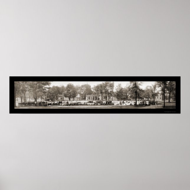 Poster Oberlin College Students Photo 1906 (Frente)