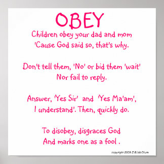 POSTER OBEY