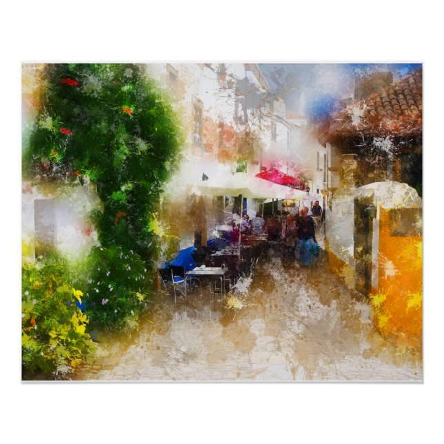 Pôster Obidos - Portugal Real (Frente)