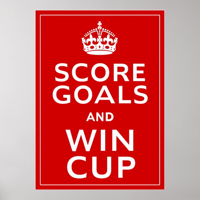 Poster Objetivos de Pontuação e Copa de Ganho ~ England F (Frente)