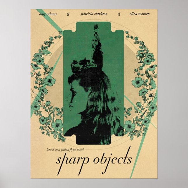 Poster Objetos Sharp (Frente)