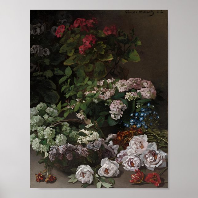 Poster obra de arte de Claude Monet (Frente)