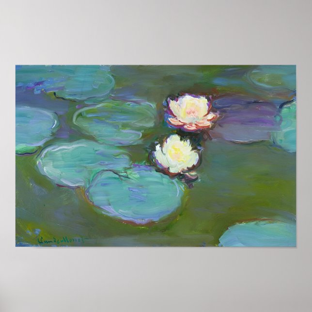 Poster obra de arte de Claude Monet (Frente)