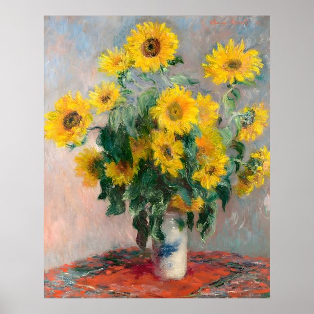 Poster obra de arte de Claude Monet (Frente)