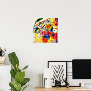 Poster Obra de Wassily Kandinsky, Traços Pretos 1,