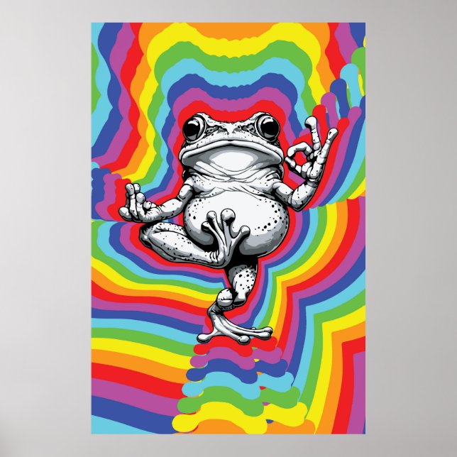 Poster Obra-Prima do Sapo Zen (Frente)