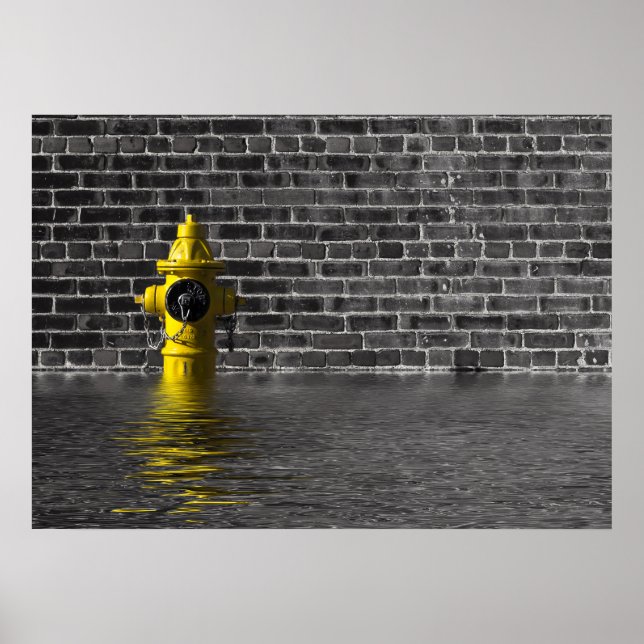 Poster Obras de água n.o 1 (Frente)