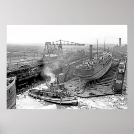 Pôster Obras de engenharia de excelentes