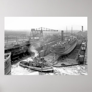 Pôster Obras de engenharia de excelentes