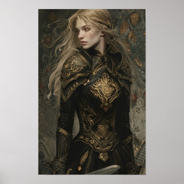 Poster Obras-primas Albert de Vriendt - Pintar um Pal Po (Frente)