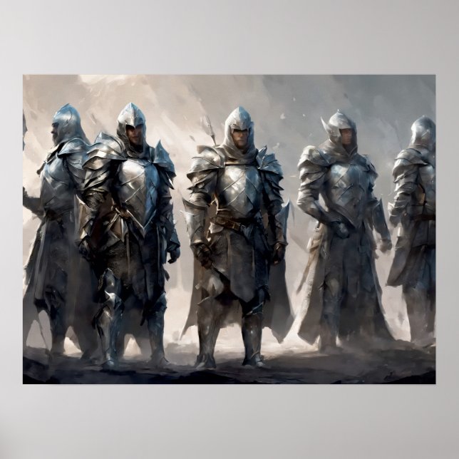 Poster Obras-primas de campo de batalha (Frente)