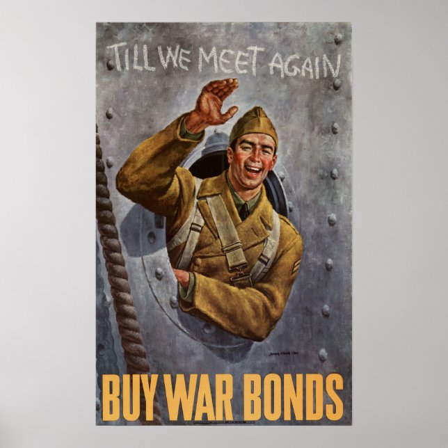 Poster Obrigações de guerra Comprar da Segunda Guerra Mun (Frente)