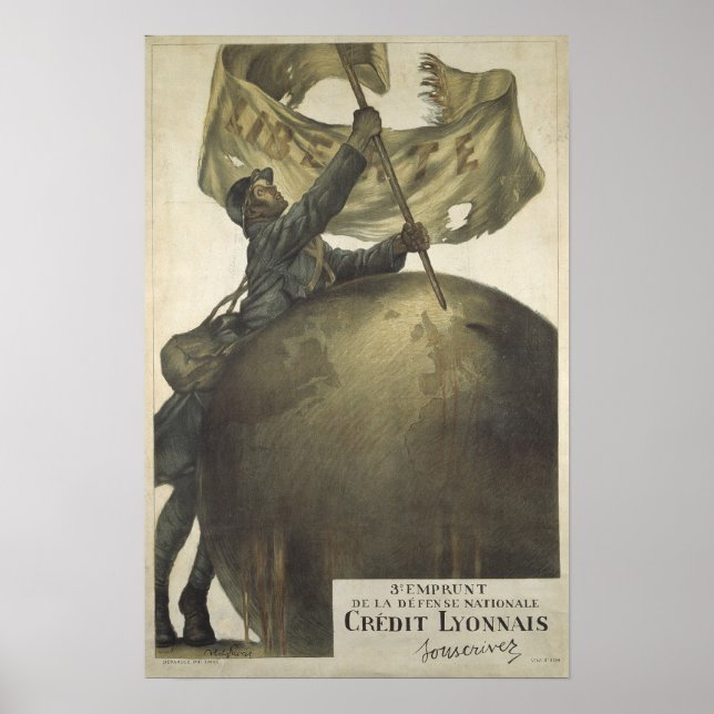 Poster Obrigações de guerra francesas (Frente)