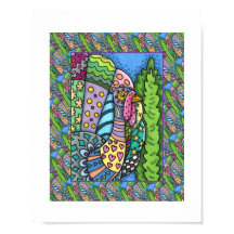 OBRIGADO À TURQUIA, PATCHWORK PENTHERS, FOLK ART