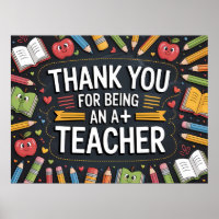 Obrigado Apreciação de Professores