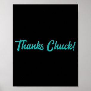 Poster Obrigado Chuck Homens Mulheres