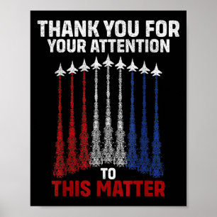 Poster Obrigado Pela Sua Atenção, Engraçada