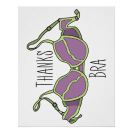 Pôster Obrigados Bra