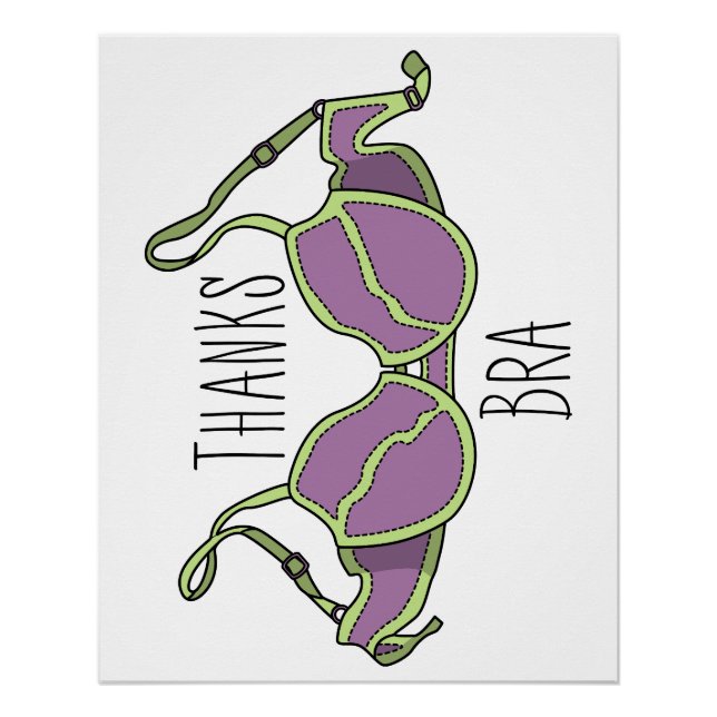 Pôster Obrigados Bra (Frente)