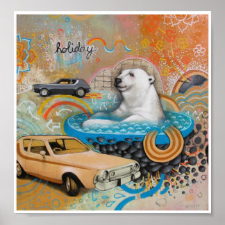 Pôster obrigados para as contratações de férias