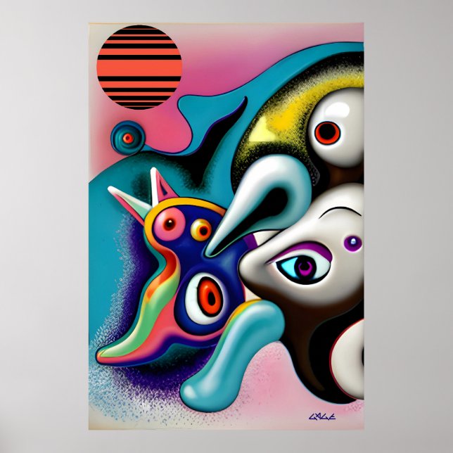 Poster Observação de pássaros (Frente)