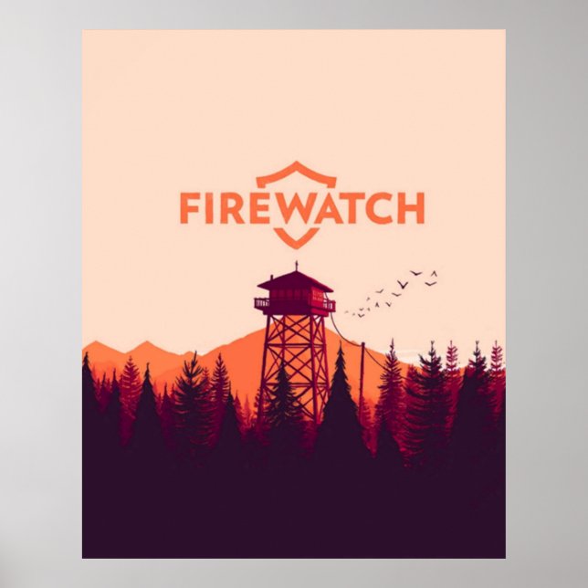 Poster Observador Firewatch (Frente)