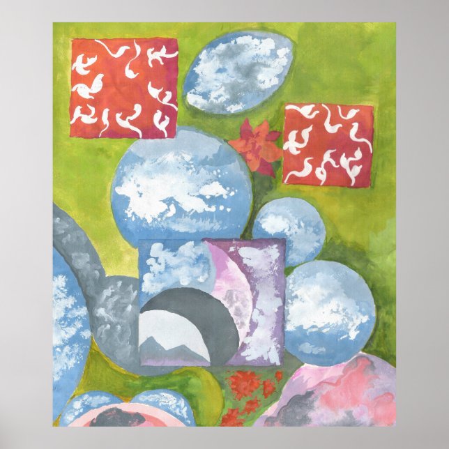 Poster Observance Folk Art de AnyaC (Frente)