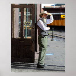 Pôster Observando o trem Durango e Silverton