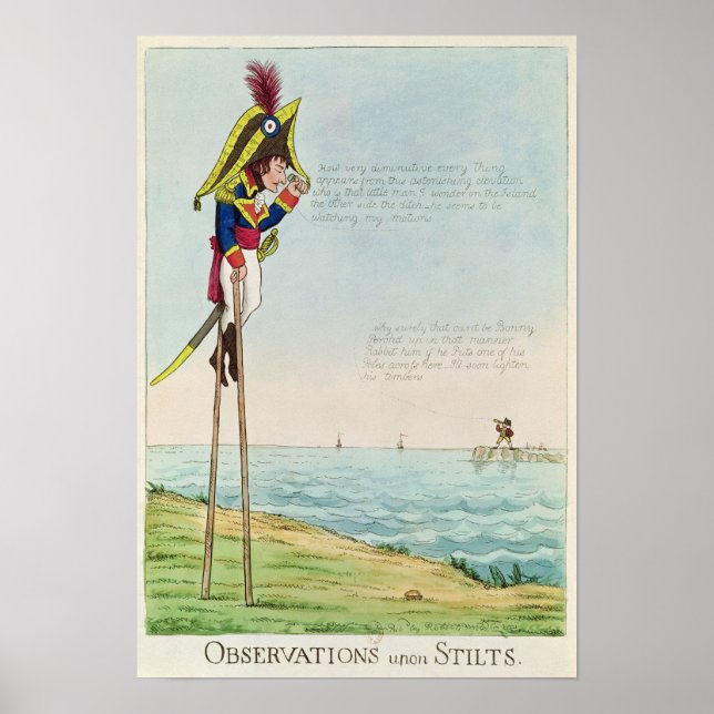 Pôster Observations Upon Stilts (Frente)
