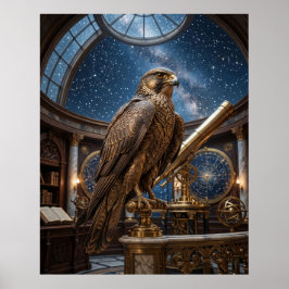 Poster Observatório Bronze Falcon