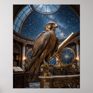Poster Observatório Bronze Falcon