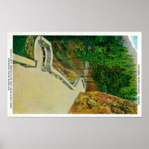 Poster Observatório Eagle's Nest no rio Columbia