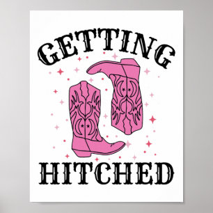 Poster Obtendo Bachelorette P de Casamento de Noiva Ating