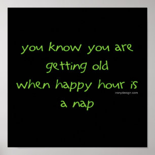 Pôster Obtendo o humor velho