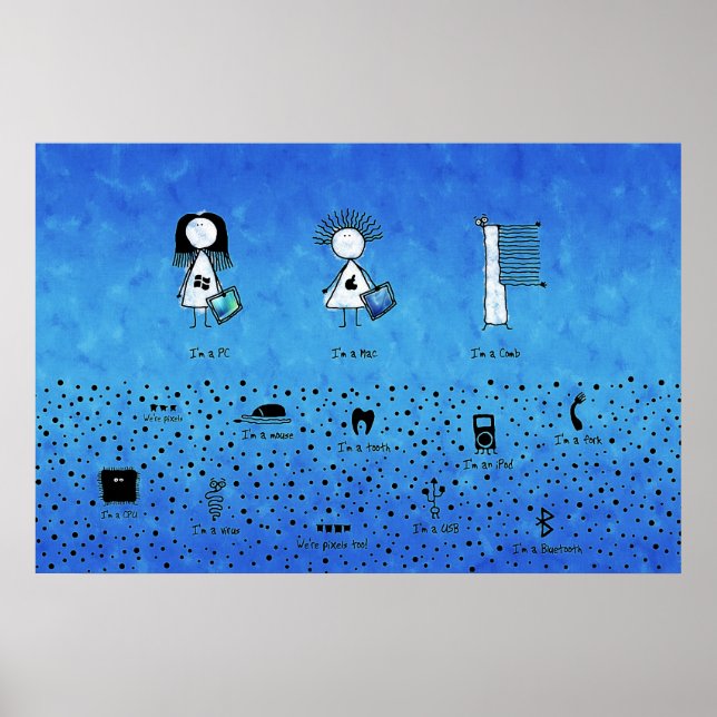 Poster Obter um Mac (Frente)