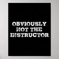 Obviamente Não O Instrutor Frases Engraçadas Prese