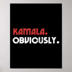 Poster Obviamente, Uma Votação Para 2024, Presidente Kama