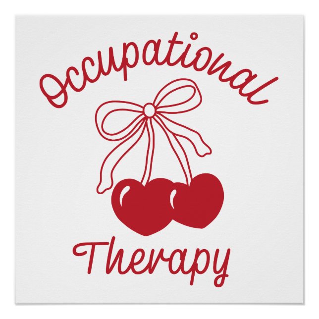 Pôster Occupational Therapy COTA Therapist (Frente)
