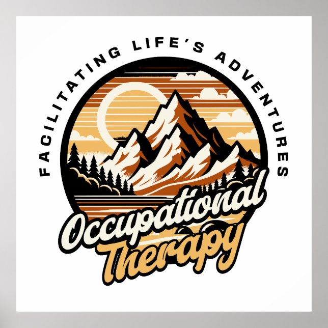 Poster Occupational Therapy Funny  (Frente)