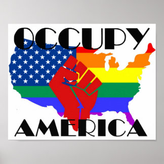 Poster Occupy America LGBTQ