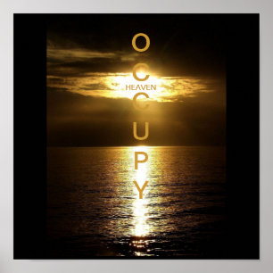 POSTER OCCUPY HEAVEN