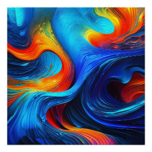 Pôster Ocean Lava "Astralspan"