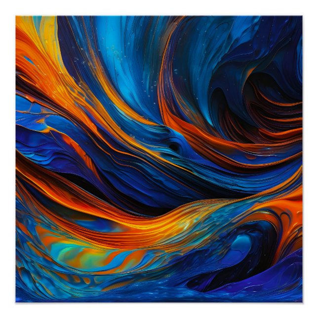 Pôster Ocean Lava "Astralswirl" (Frente)